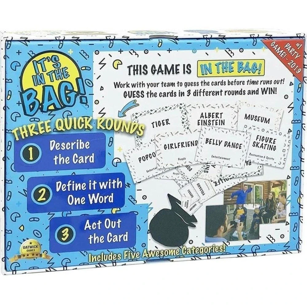 It's in The Bag! | The Ultimate‎ Family Party Game for Game Night! - NEW
